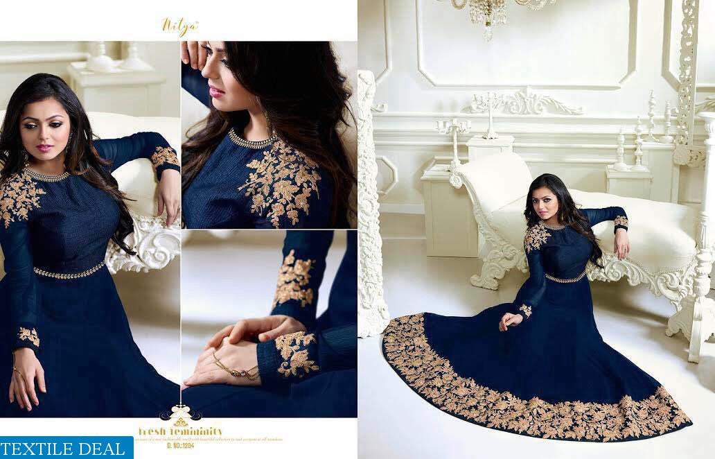 LT nitya suits vol 102 Wholesale Designer heavy anarkali Suits